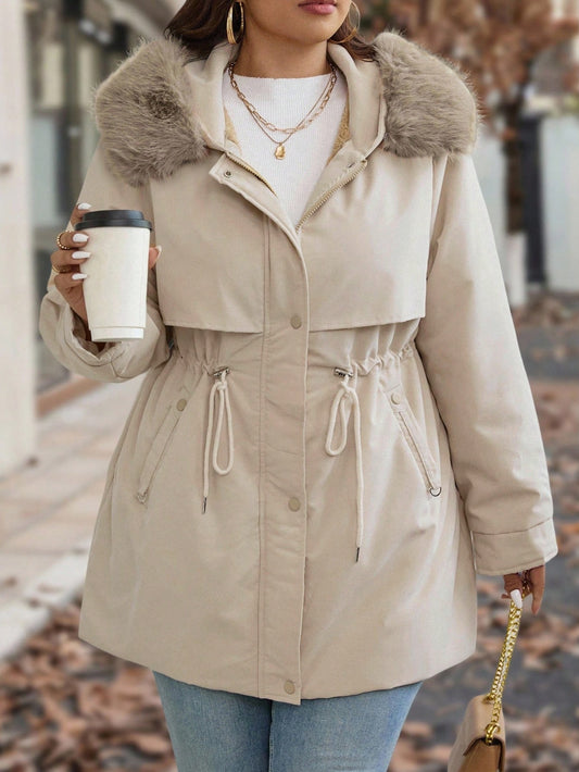 Vinterjacka med Pälsdetaljer