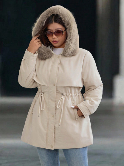 Vinterjacka med Pälsdetaljer