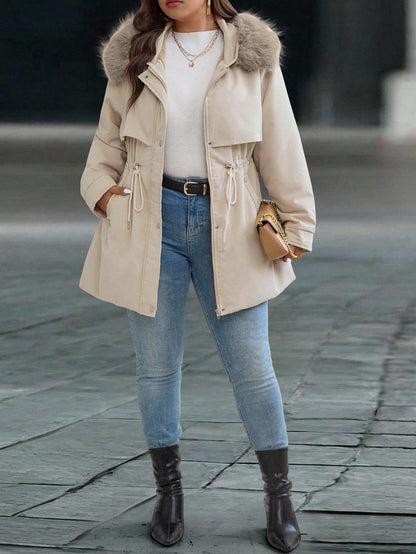 Vinterjacka med Pälsdetaljer