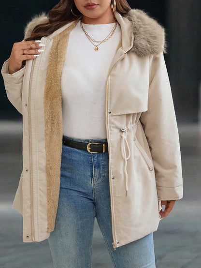 Vinterjacka med Pälsdetaljer